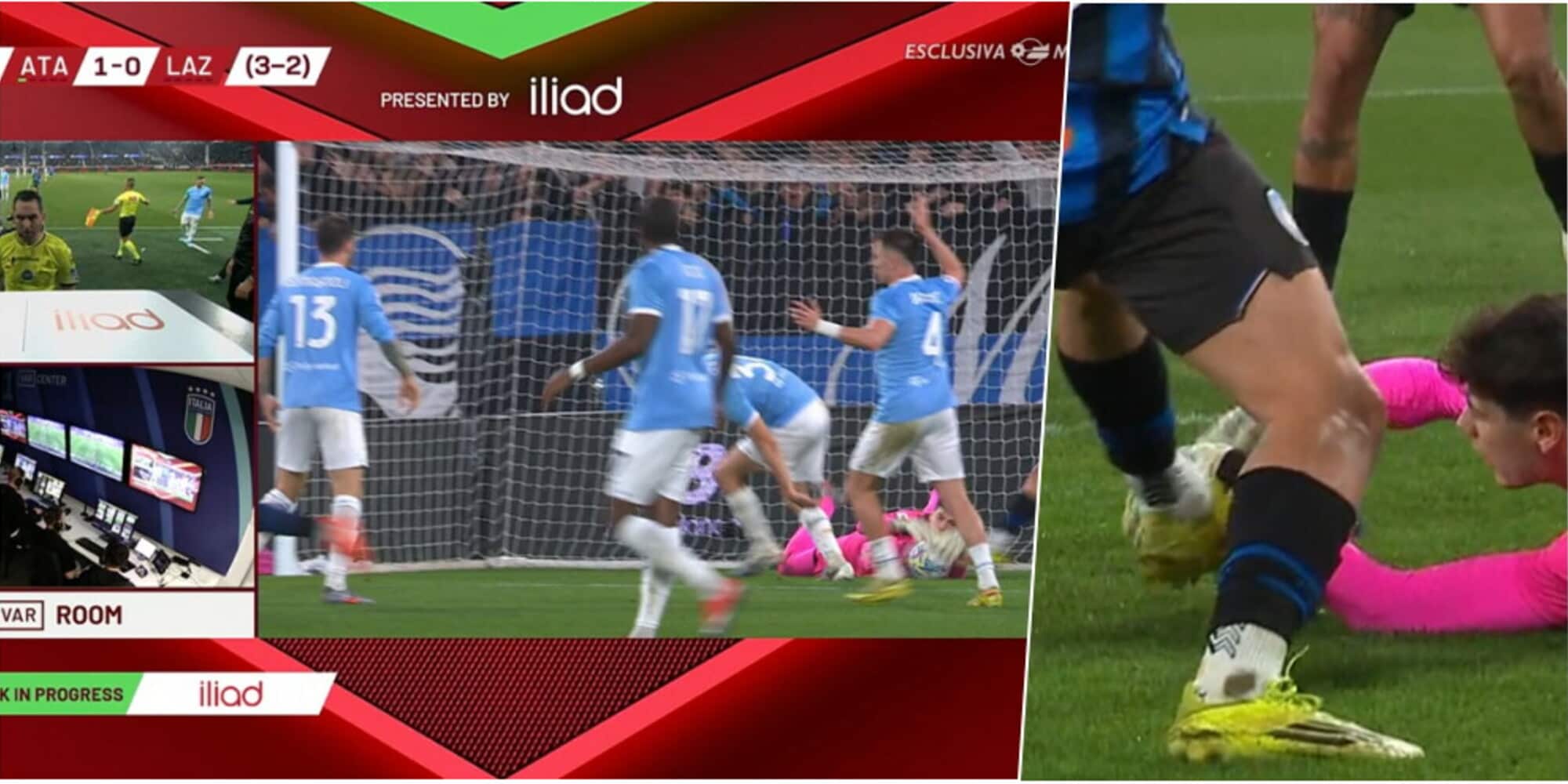 Gol di Ederson, ma l'arbitro annulla dopo il Var: cosa è successo in Atalanta-Lazio