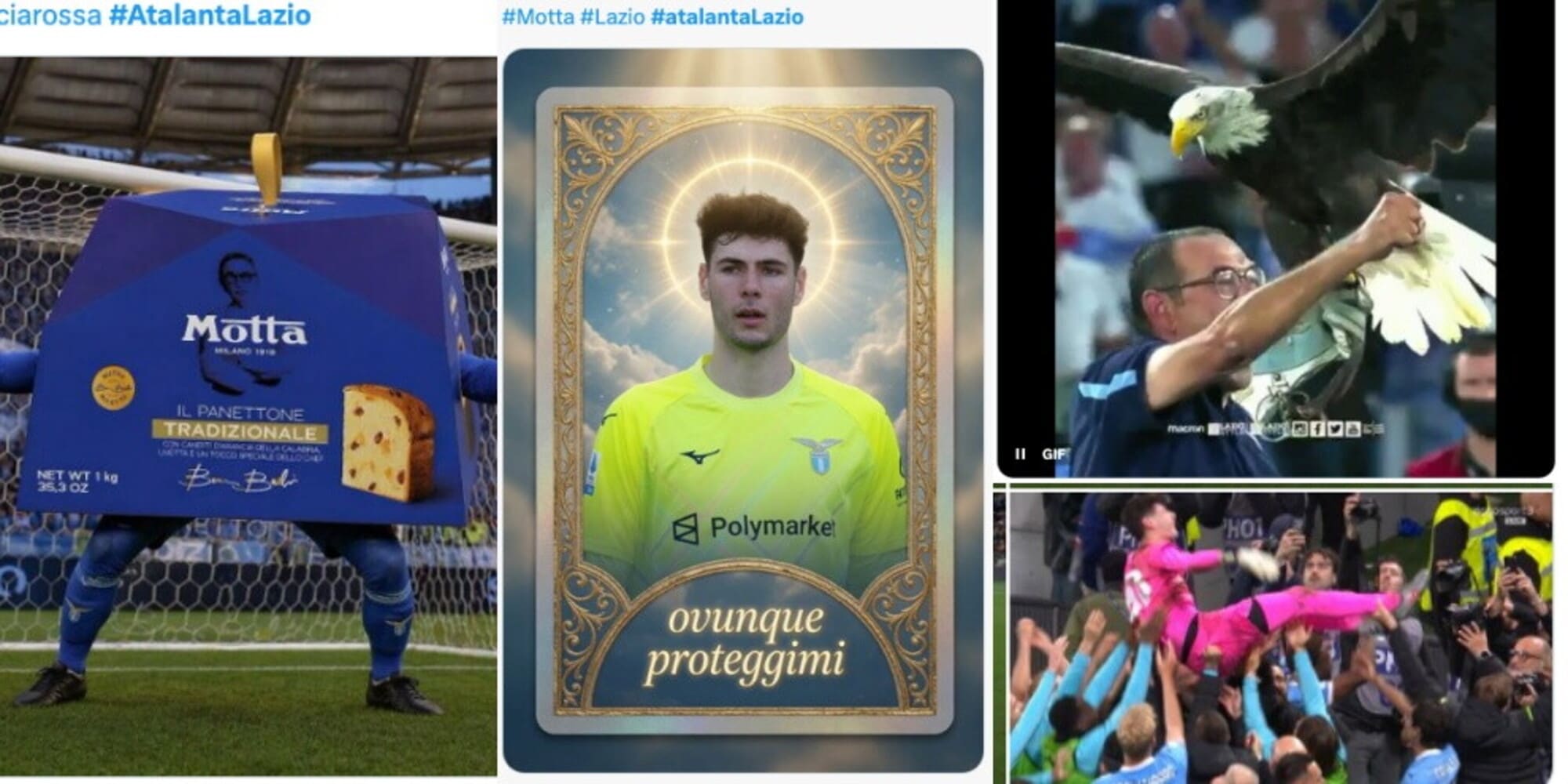 Motta eroe e in lacrime dopo la vittoria della Lazio ai rigori: i tifosi biancocelesti pazzi di lui sui social 