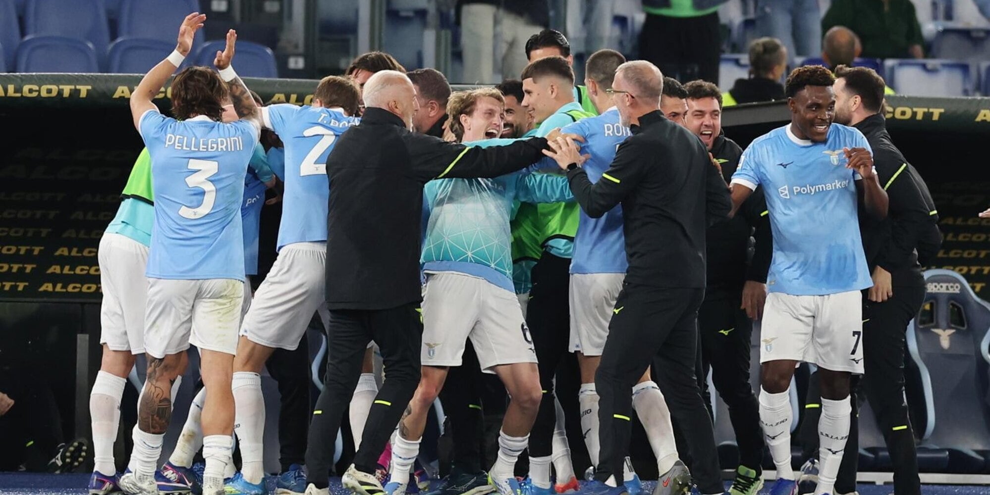 Lazio-Udinese show: Maldini pareggia al 95', Sarri ottavo in classifica