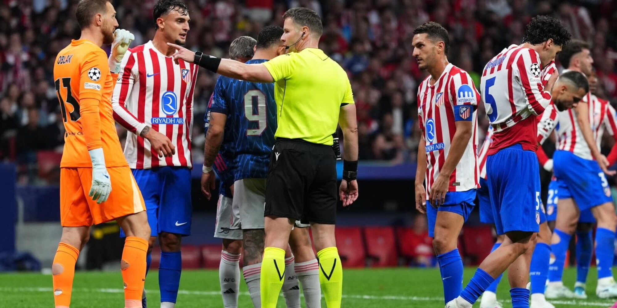 Atletico Madrid-Arsenal 1-1: Alvarez risponde a Gyokeres LIVE  