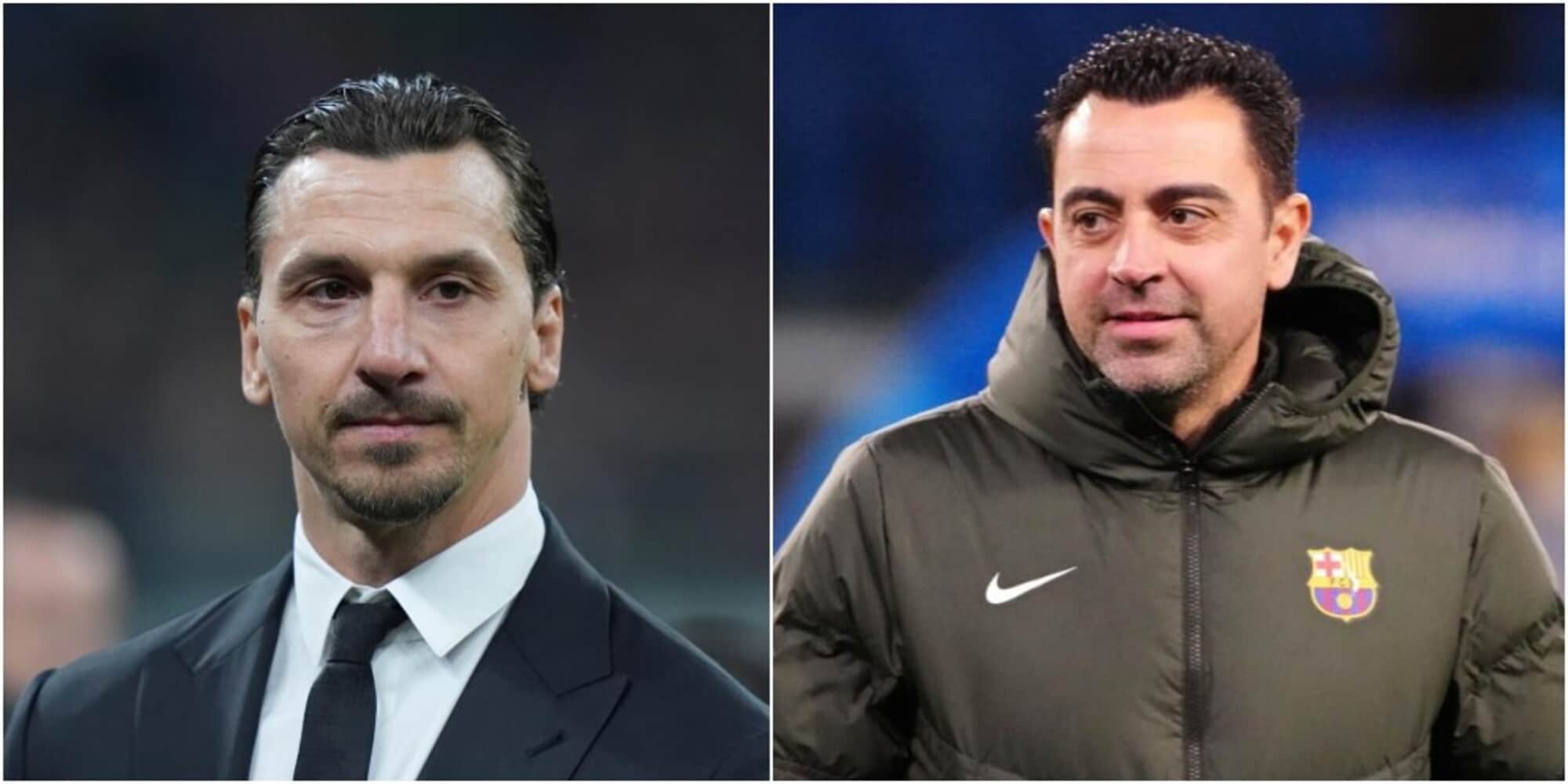 Ibrahimovic vuole Xavi per il Milan: è il primo in lista per il dopo Allegri, c'è anche Iraola