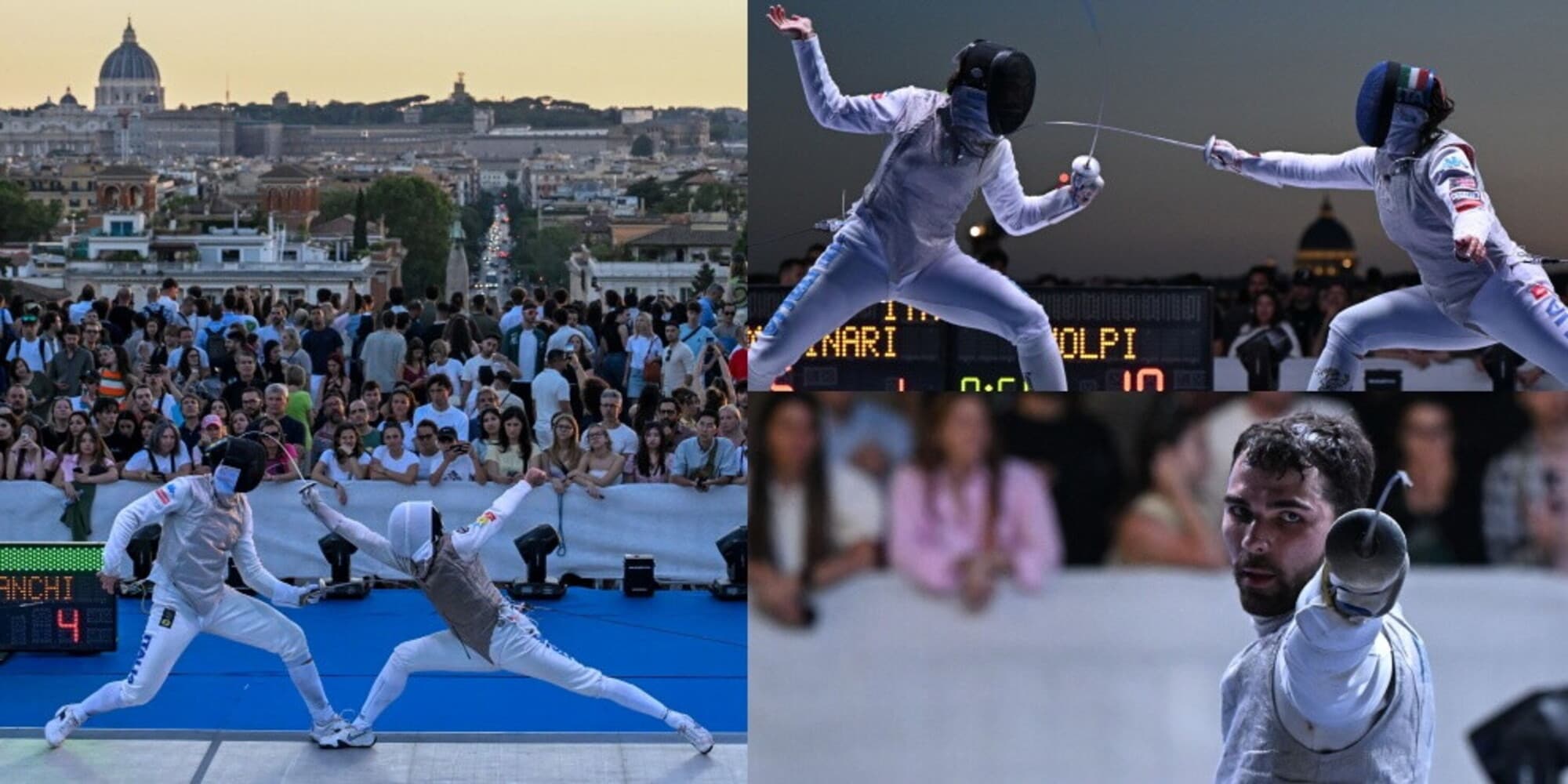 Campionati Italiani Assoluti Frecciarossa “Roma 2026”, la magica serata del fioretto al Pincio