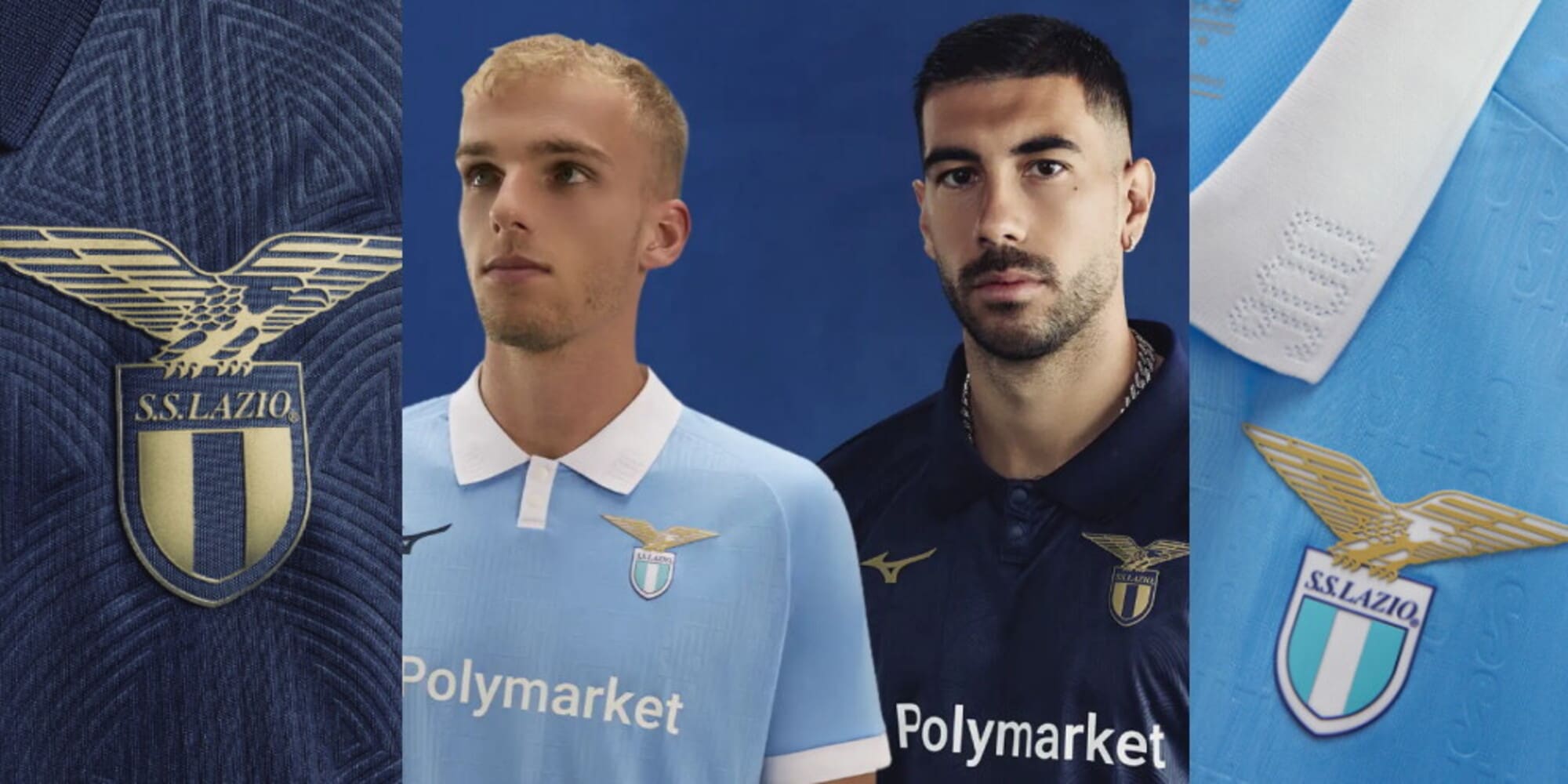 Identità e tradizione: la Lazio presenta la prima e la terza maglia per la stagione 2026/27