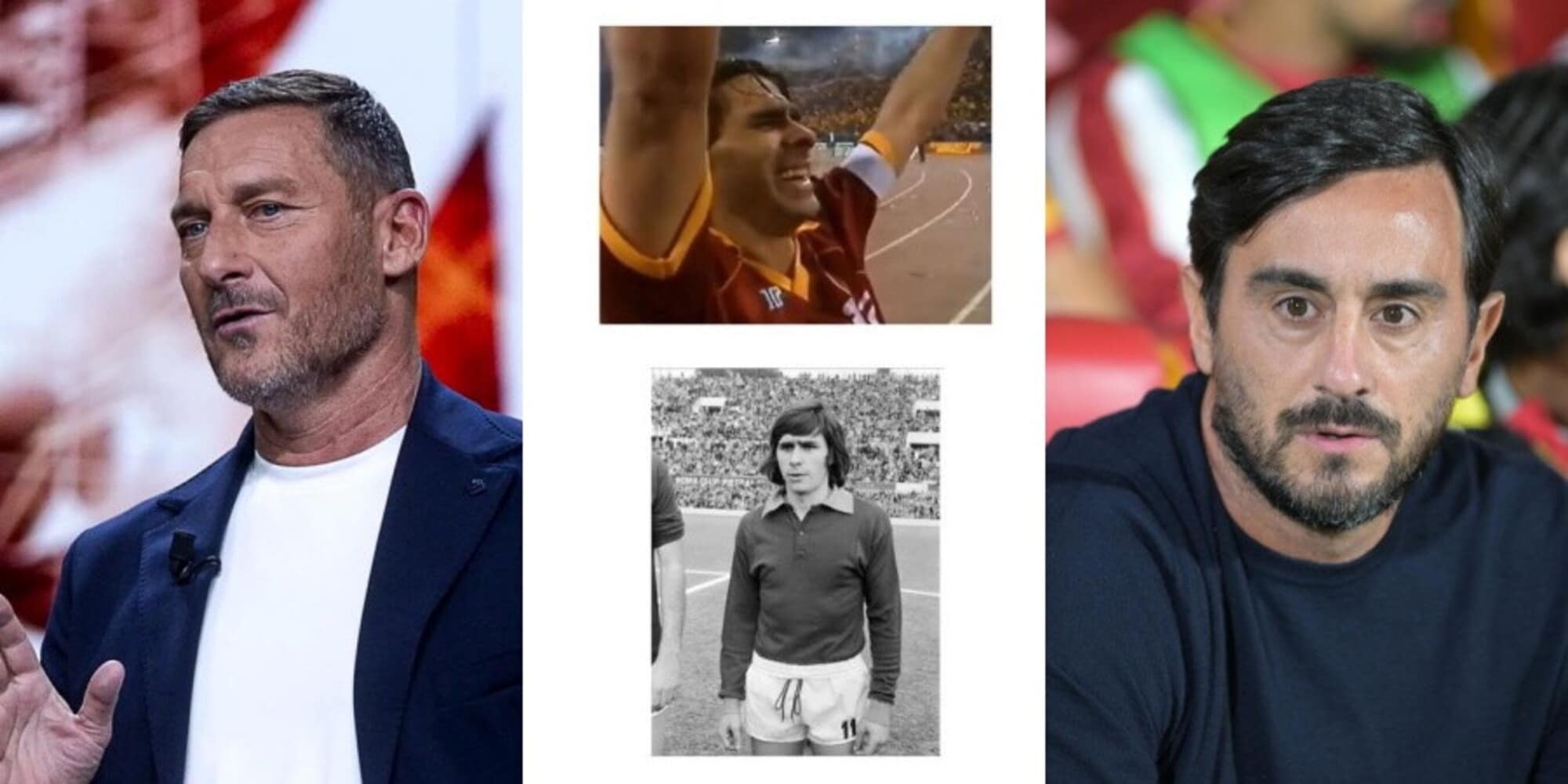 Dall'emozionante commento di Totti a Aquilani e i ragazzi della Roma, quanti messaggi d'amore per Bruno Conti