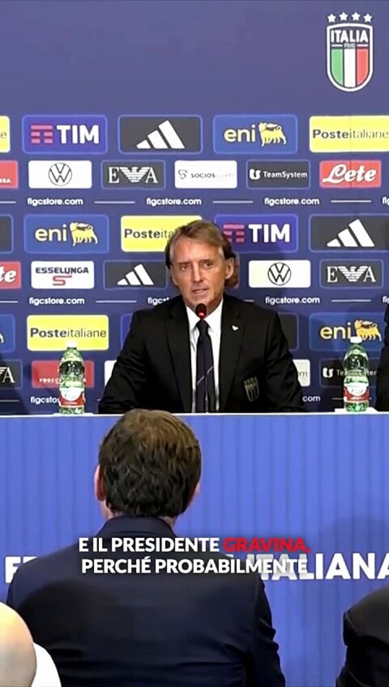 Mancini:Sono molto dispiaciuto per il passato ma adesso....