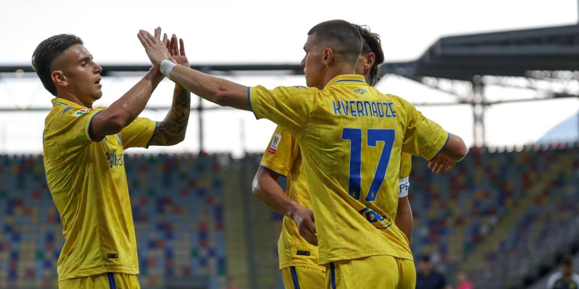 Frosinone batte 4-1 la Juve Stabia e avanza in Coppa Italia