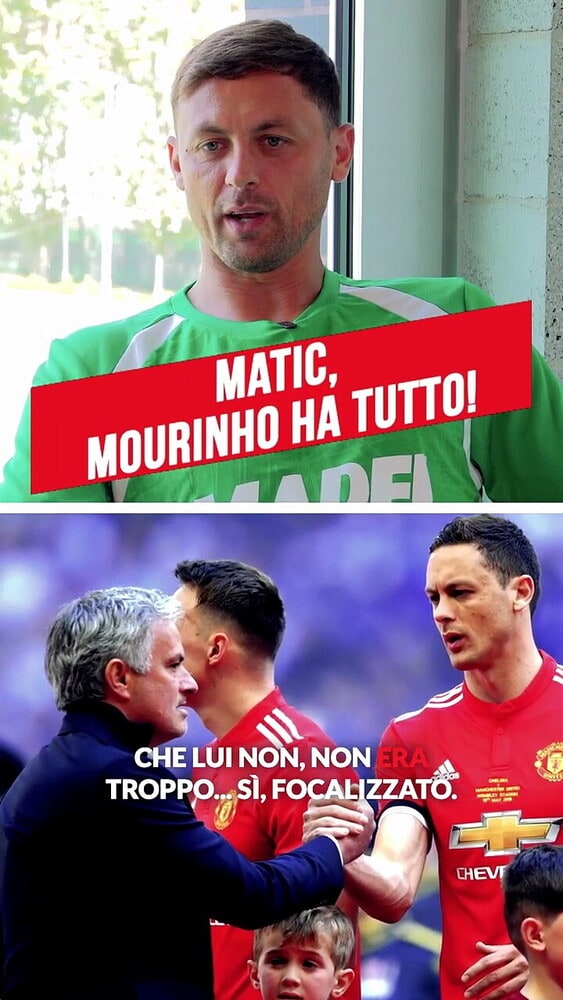 Matic: ”Ecco cosa rende Mourinho speciale"