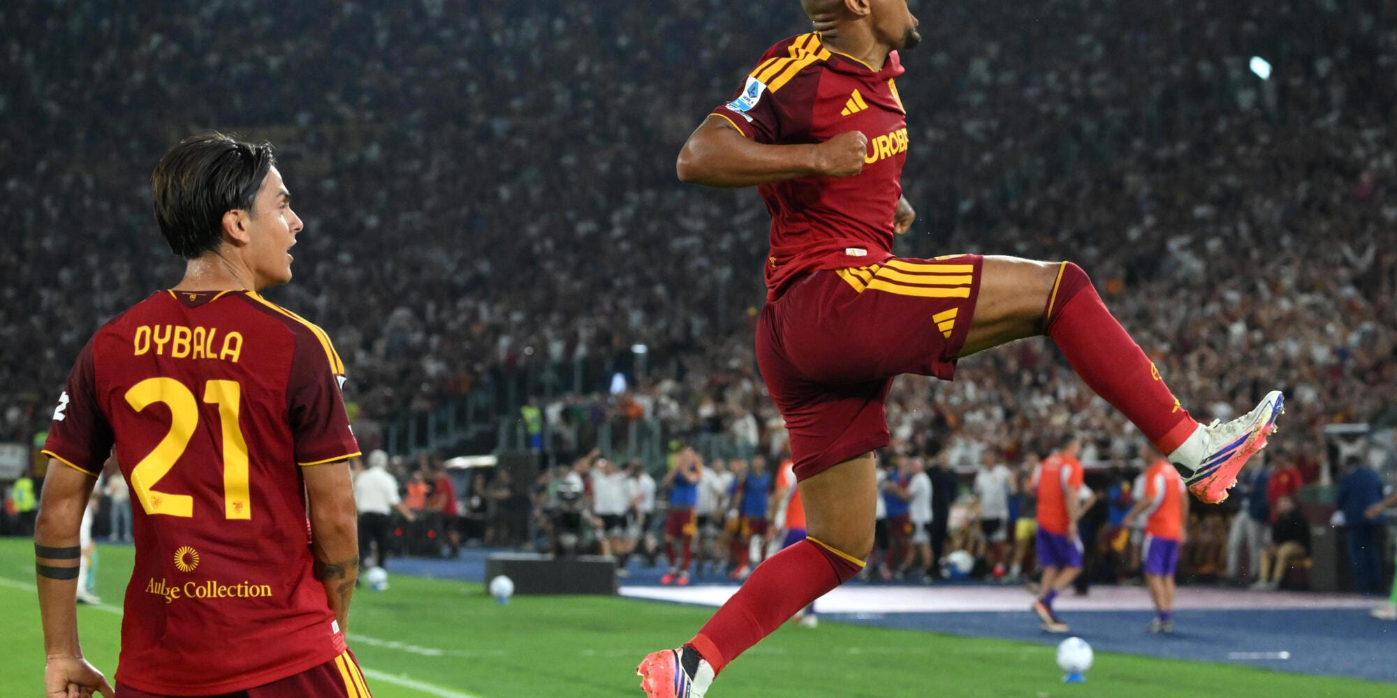 Paulo Dybala during an AS Roma Serie A match