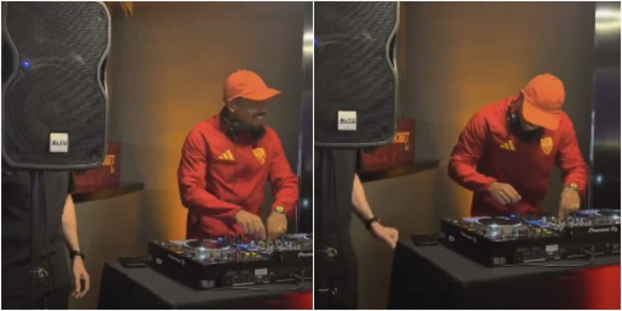 Malen pazzo di gioia: dopo i tre gol si improvvisa… dj