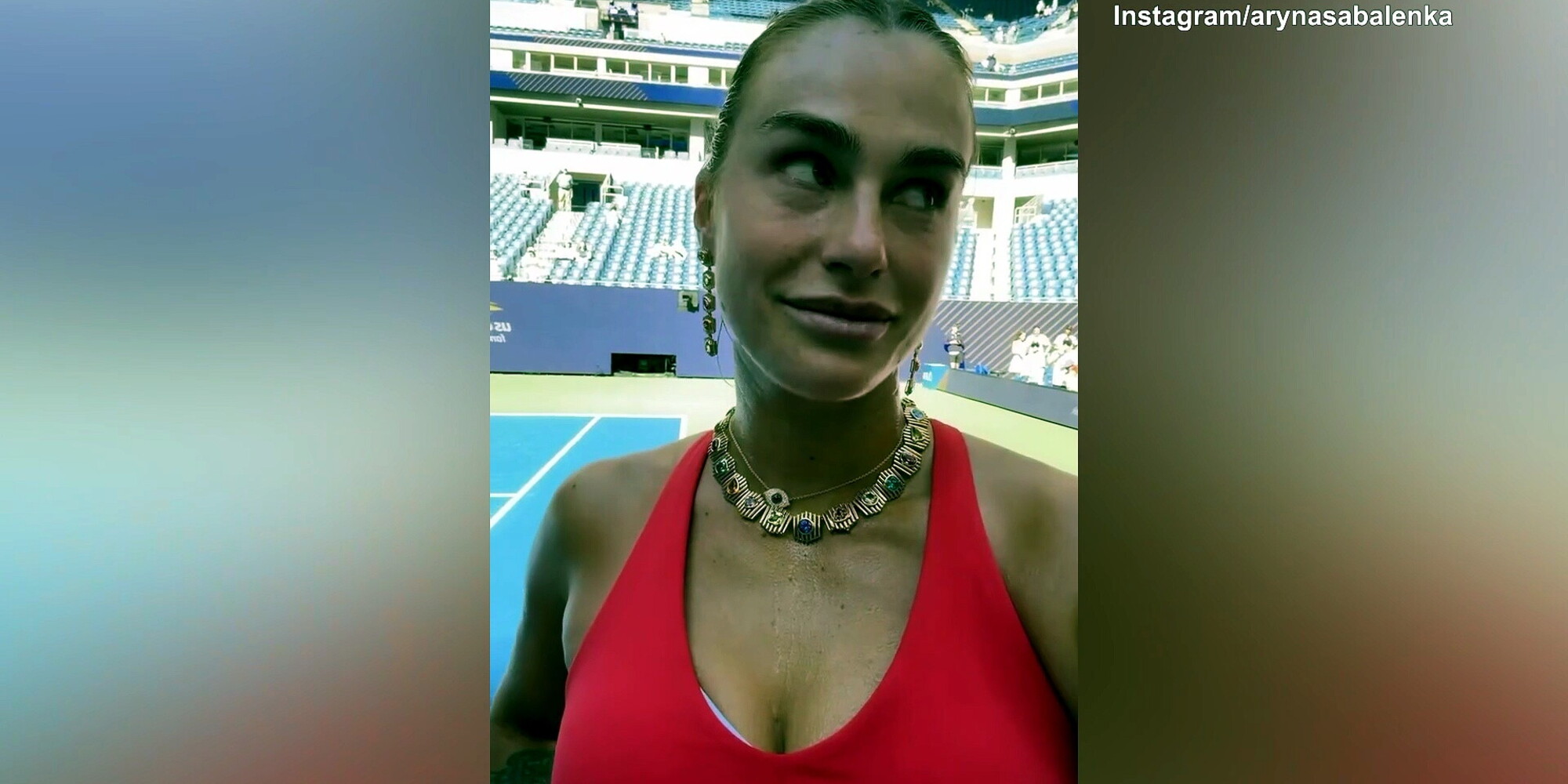 Sabalenka e Djokovic, sorrisi prima del ko in doppio agli Us Open