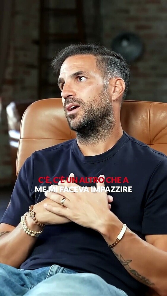 Fàbregas: “Iniesta era un giocatore clamoroso, faceva tutto bene!”