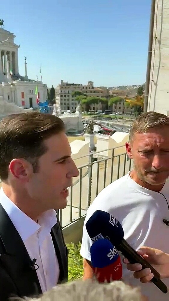 Francesco Totti e la passione per il basket: "È un nuovo capitolo. La Roma di Gasperini? Tra NBA e Champions..."