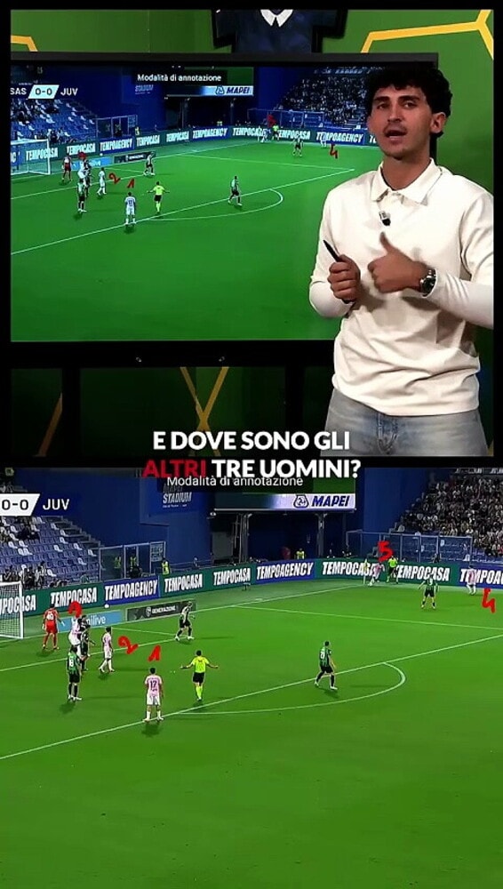 Ecco la mossa del Sassuolo sui calci d’angolo!