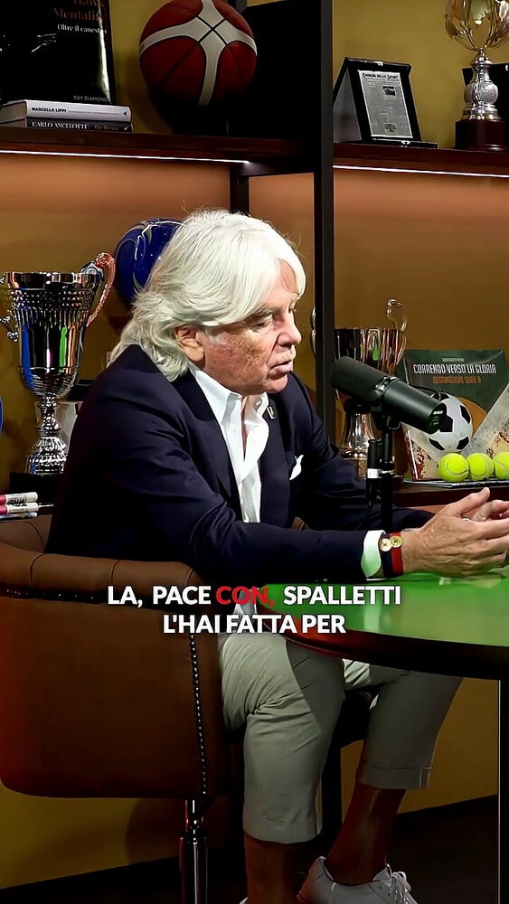 Totti:“Spalletti. Mi ha fatto piacere incontrarlo, ma la pace…”