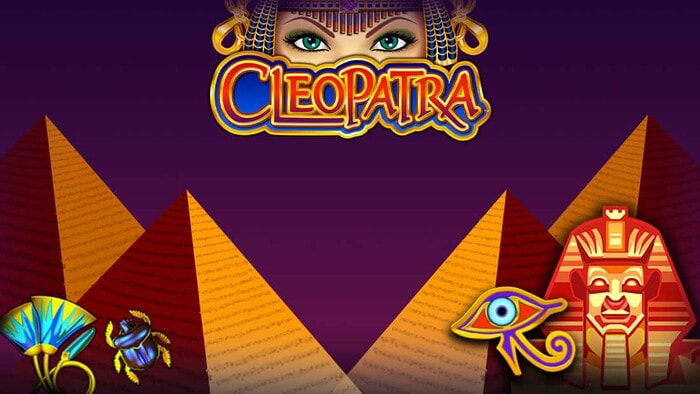 Slot Cleopatra di IGT con simboli egizi, wild e giri gratis su griglia 5x3
