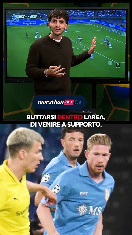 Ecco perchè De Bruyne è indispensabile per il Napoli