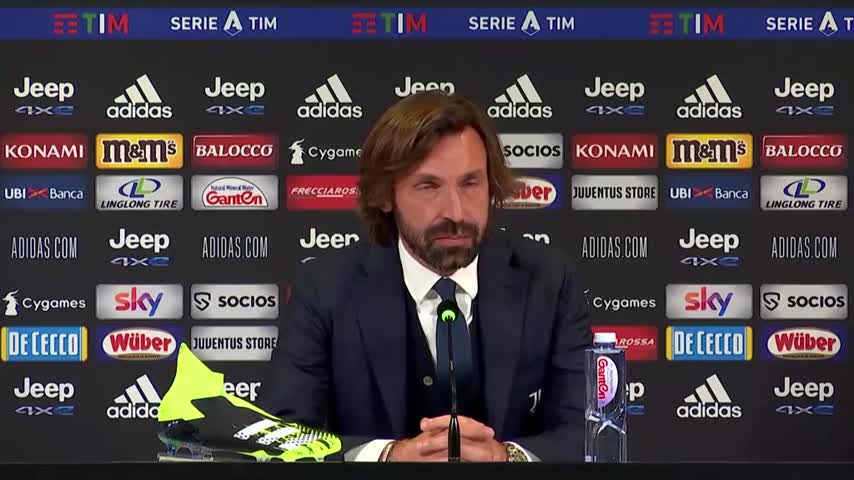 Pirlo: "Gran partita di Bernardeschi. Su Arthur..."