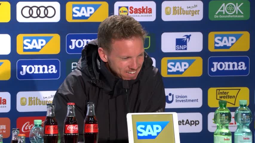 Nagelsmann ai giornalisti: "Sempre la stessa domanda..."