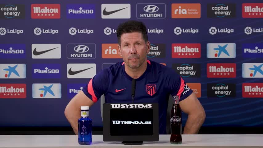 Simeone ironizza: "I 10 derby di Madrid vinti? Abbiamo avuto fortuna..."