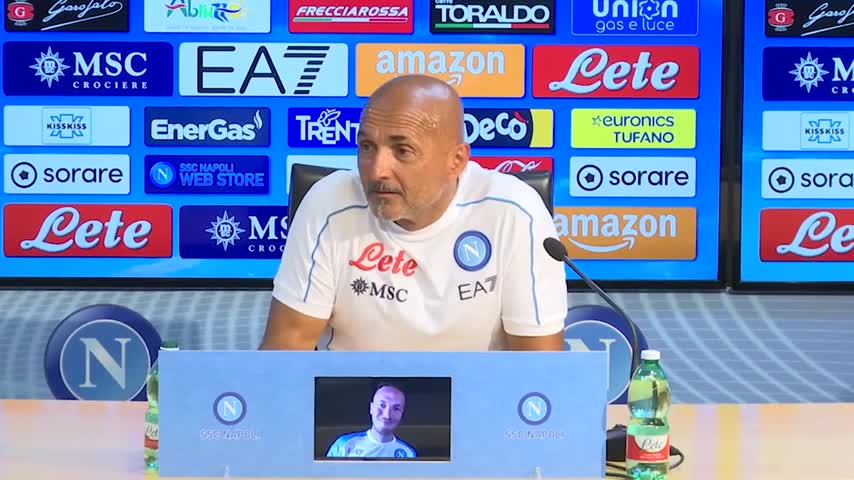  Spalletti: "Per Osimhen il mercato è sempre aperto"