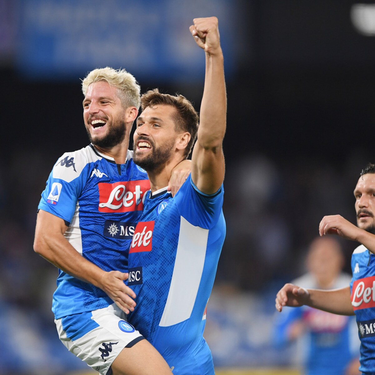 Napoli Sampdoria 2 0 Il Tabellino
