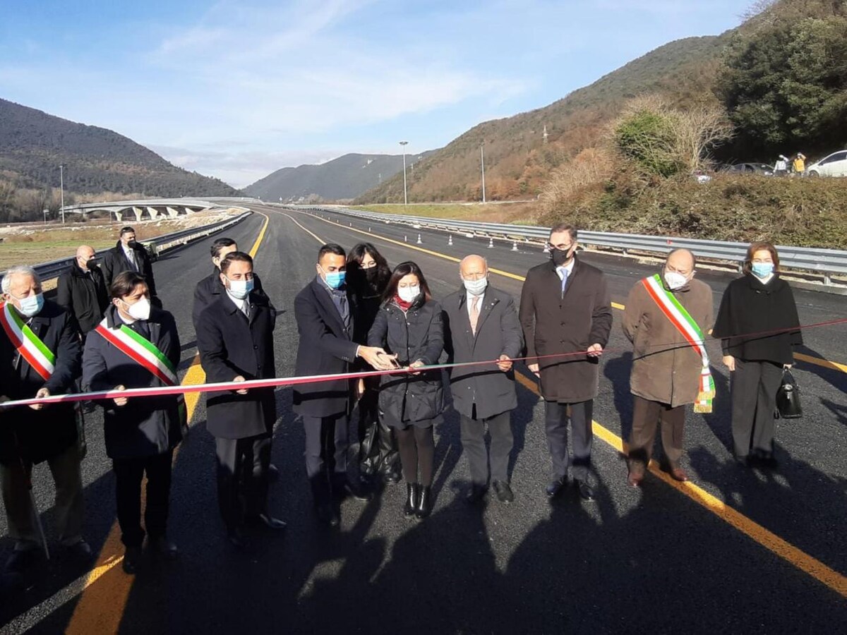 Teni Rieti Inaugurato L Ultimo Tratto Della Ss 79bis