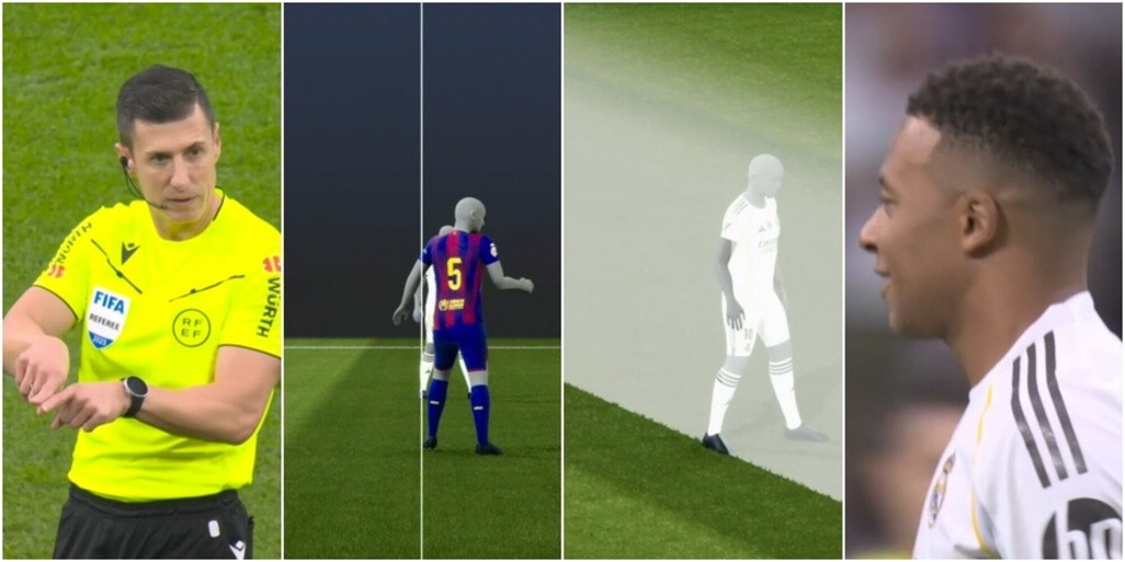 Bufera var anche durante il Clasico Real-Barcellona: cosa è successo con il gol di Mbappé