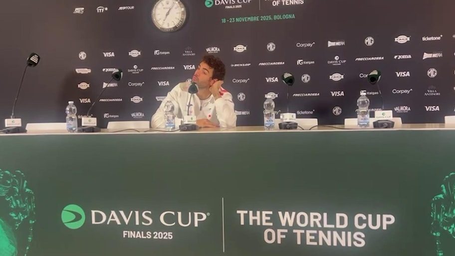 Berrettini in conferenza: “Come sto? Facciamo gli scongiuri…”