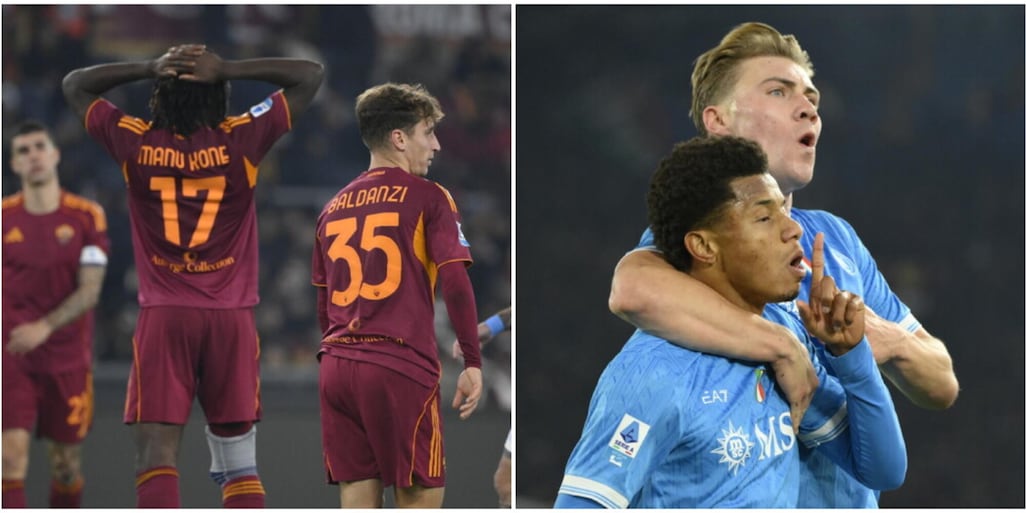 Roma-Napoli, le pagelle: Ferguson arruffone, Neres imprendibile