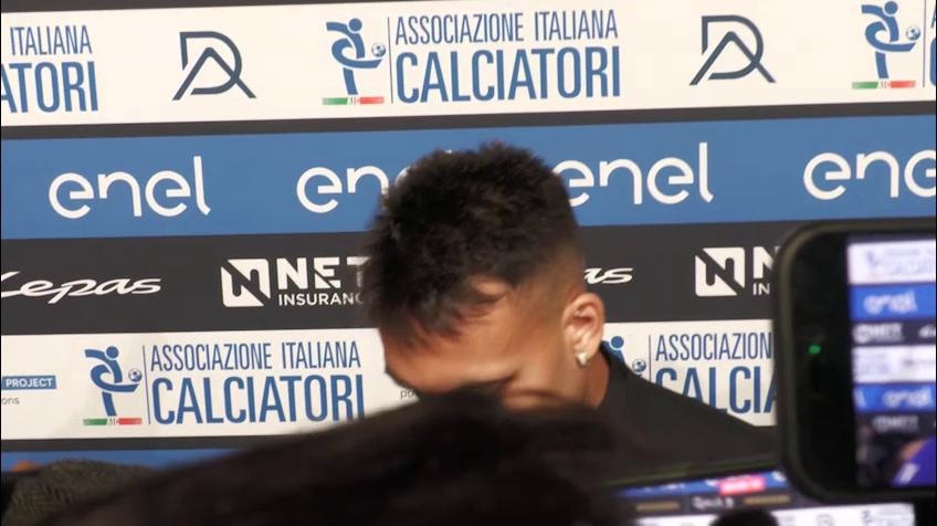 Lautaro Martinez: "Le critiche fanno parte del gioco"