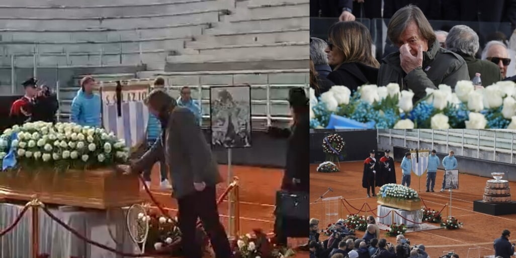 Pietrangeli, aperta la camera ardente: l'ultimo saluto degli appassionati di tennis, vip e non