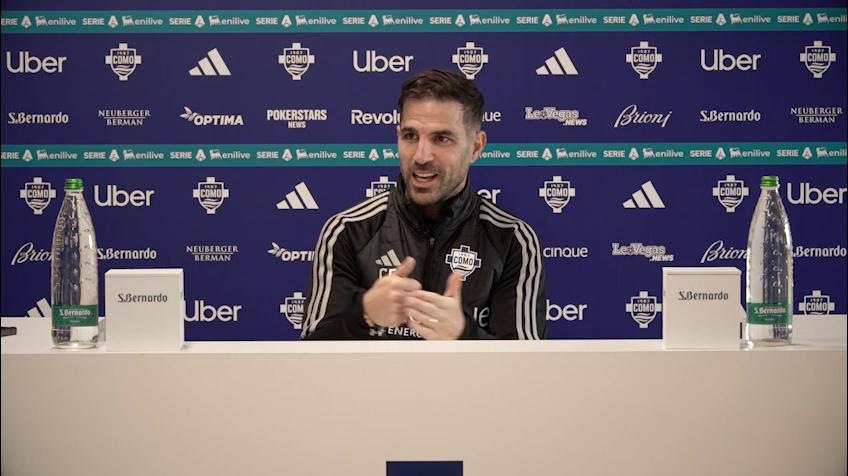 Fabregas alla giornalista: "Vuoi che vinciamo lo Scudetto?"