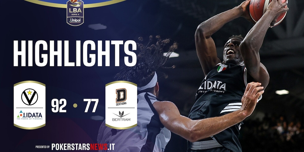 Virtus Olidata Bologna - Bertram Derthona Tortona | PokerstarsNews Highlights Serie A Unipol 2025/2026