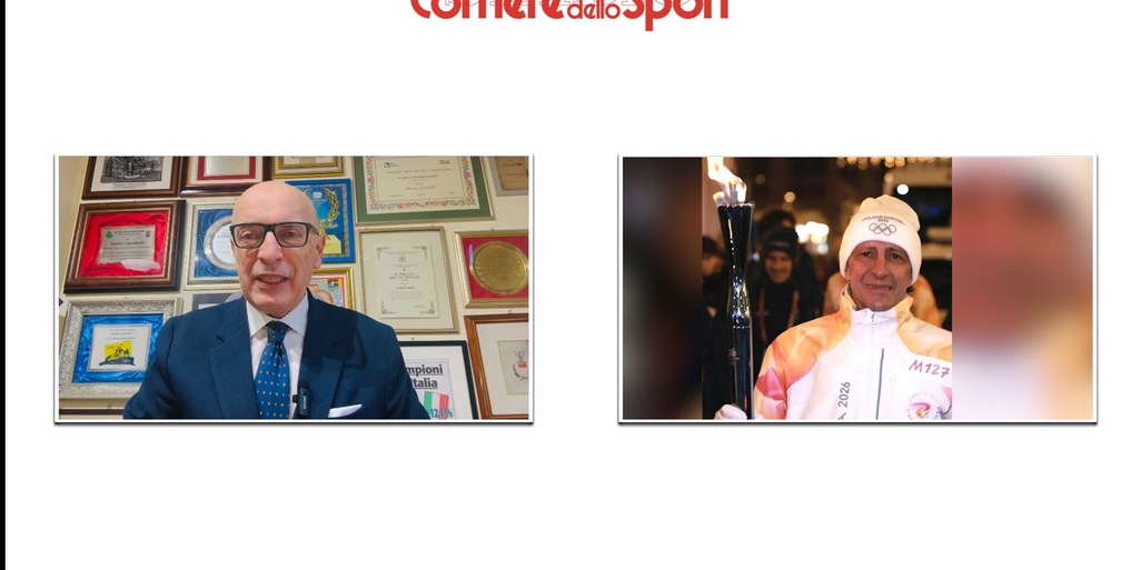 Protti, la torcia olimpica simbolo della speranza e del coraggio di Igor