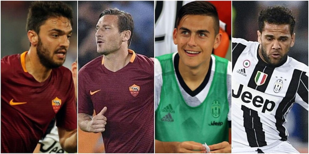 Roma-Juve 3-1: l'ultima formazione giallorossa di Spalletti contro la Vecchia Signora di Allegri