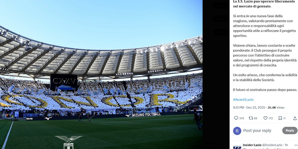 Lazio, via libera al mercato: "Ora si apre una nuova fase"