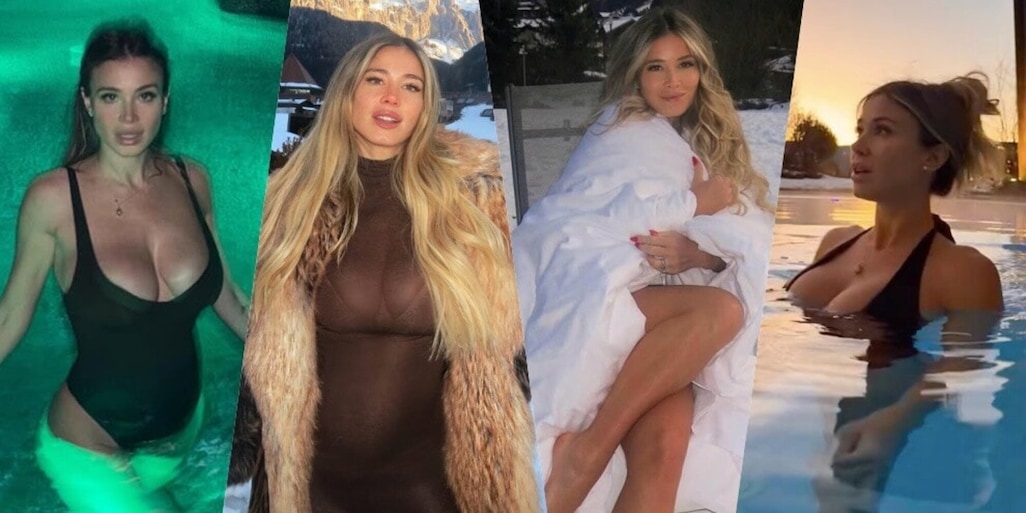 Diletta Leotta regina delle nevi: le sue foto sulle Dolomiti incantano i social