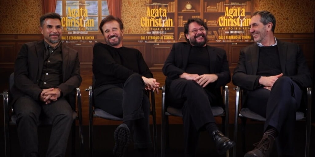 Agata Christian - Delitto sulle nevi, l'intervista a Christian De Sica, Lillo e Paolo Calabresi