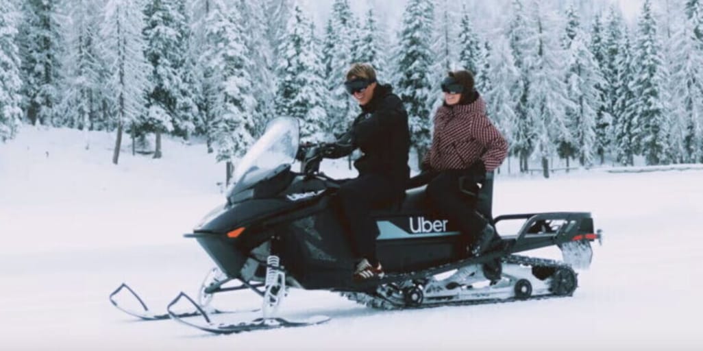 Olimpiadi invernali: giro gratis in motoslitta? Ecco come fare