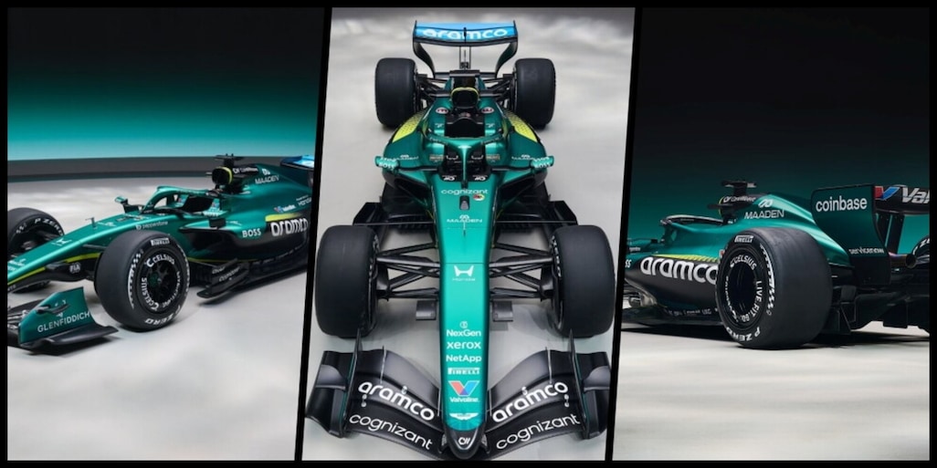 F1, l' Aston Martin svela la nuova monoposto di Alonso e Stroll
