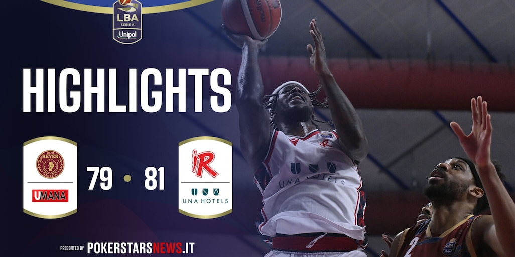 Umana Reyer Venezia - UNA Hotels Reggio Emilia | PokerstarsNews Highlights Serie A Unipol 2025/2026