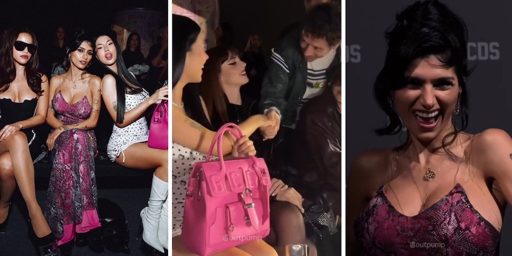 Valentino Rossi insieme a Mia Khalifa e Anna ad una sfilata di moda: cosa c'è sotto?