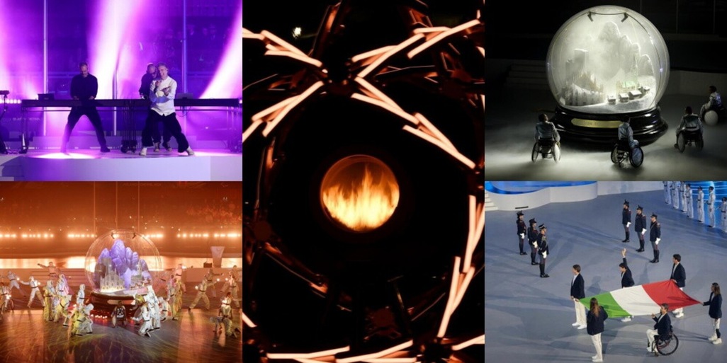 Dai Planet Funk a Formisanoff: che spettacolo la cerimonia di chiusura delle paralimpiadi Milano-Cortina 2026