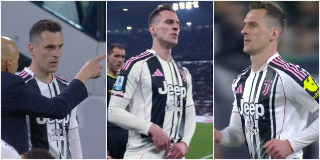 Milik torna in campo dopo due anni: accolto dagli applausi dei tifosi della Juve