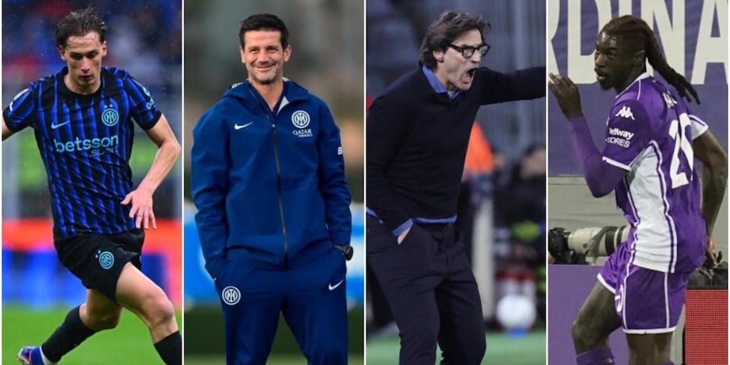 FOTO Fiorentina-Inter, le probabili formazioni di Chivu e Vanoli