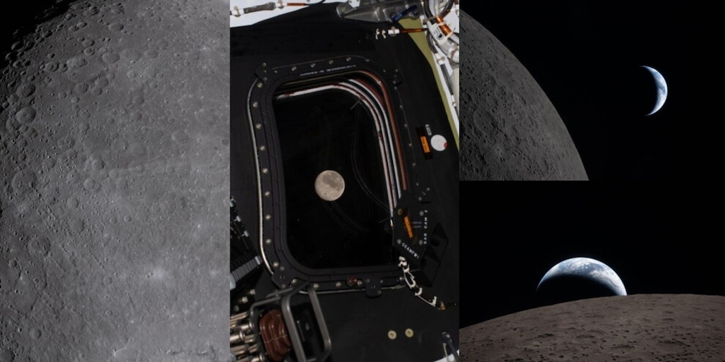 La Terra è uno spettacolo che toglie il fiato vista dalla Luna: le nuove foto della missione Artemis II