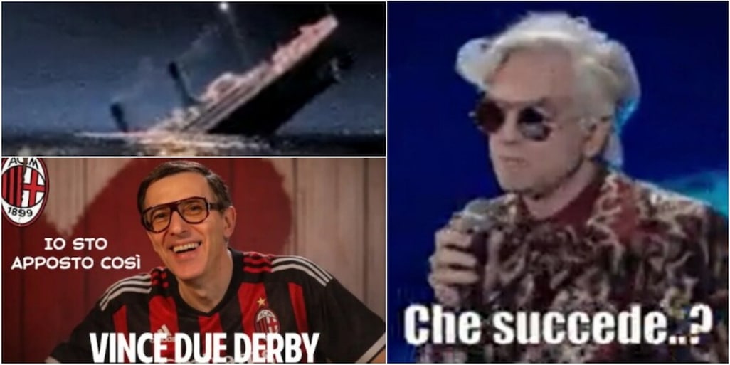 Milan travolto dall'Udinese a San Siro: da Gineprione a Morgan, pioggia di meme sui social FOTO