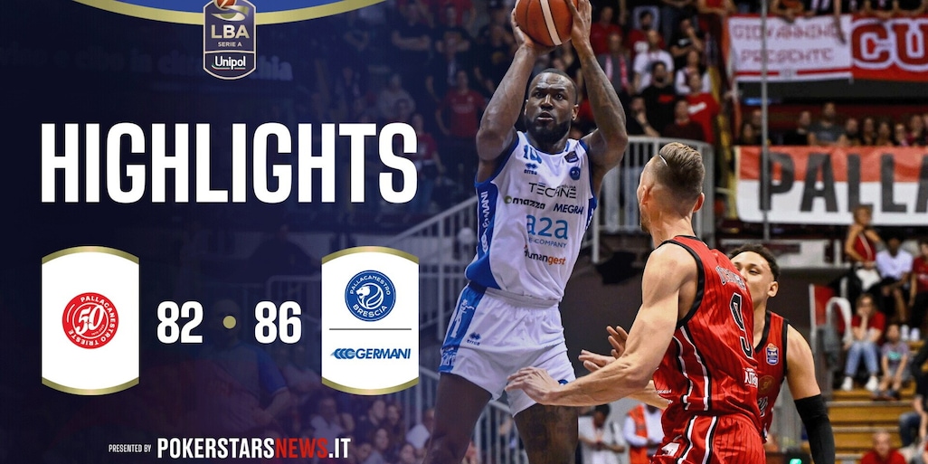 Pallacanestro Trieste - Germani Brescia | PokerstarsNews Highlights Serie A Unipol 2025/2026