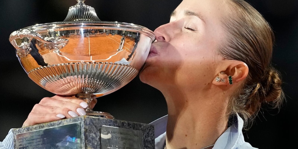 Svitolina trionfa a Roma: Gauff battuta in finale in tre set