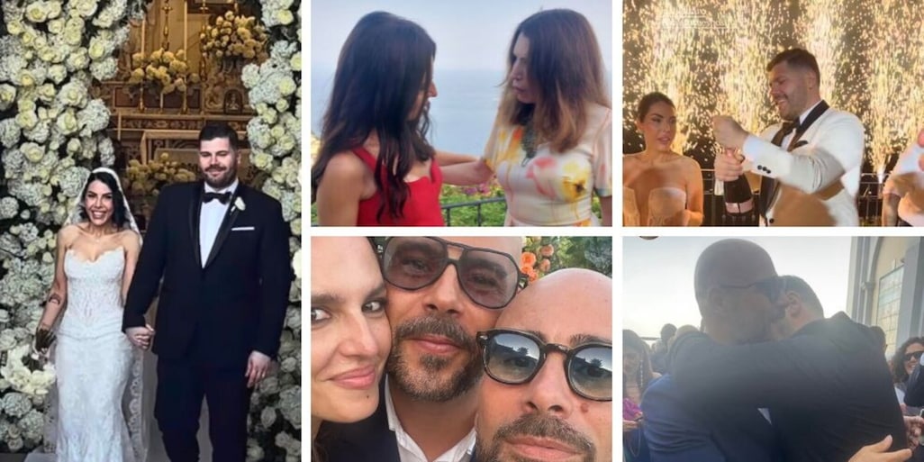 Matrimonio Salvatore Esposito, da Marco D'Amore a Ivana Lotito balli e lacrime con gli attori di Gomorra: ecco chi c'era
